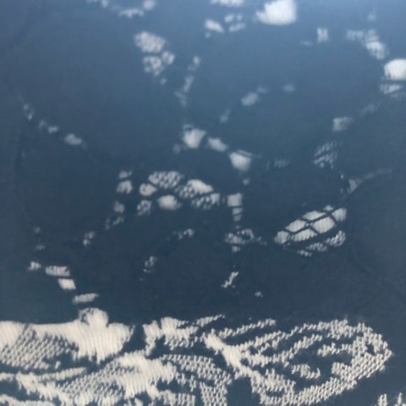 Nordstrom Textured Sweater w/ Lace - Picture 3 of 4